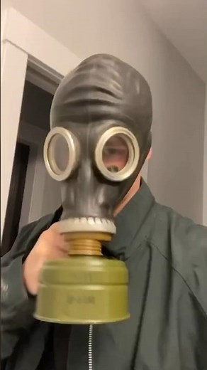 GAS MASK PRANK ON PARENTS GONE WRONG😳#shorts