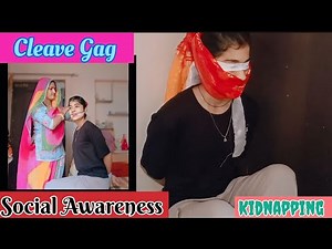 #like Social Awareness/Kidnapping Act|Struggle Video||Escape CHALLENGE|Manya Creation||Entertainment