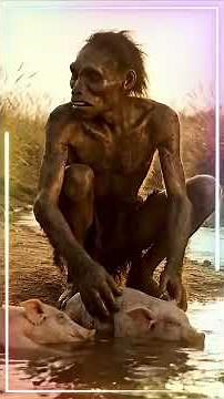 PRIMAL CLASH! Giant Saber-Toothed Boar vs Homo Habilis | Prehistoric Survival