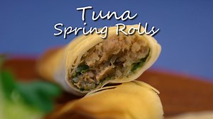 There are many various versions of spring rolls and these tuna spring...