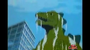Caricatura Godzilla y Godzuki. 1978. | Retrovisor502