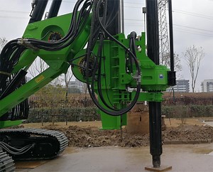 [Hot Item] Mini Excavator Auger /Concrete Coring Machine/Hydraulic Pile Driver Machine Tysim Kr220c Rotay Rig