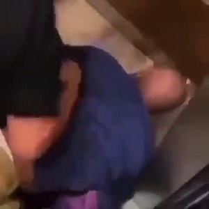 Trying to cheap shot guy getting off elevator didn't go quite as planned...