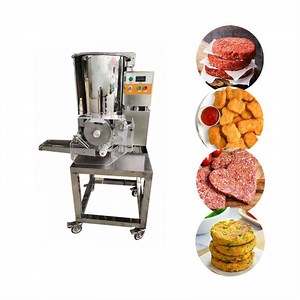 [Hot Item] Industrial Automatic Burger Patty Forming Machine Meat Pie Making Machine Hamburger Making Machine