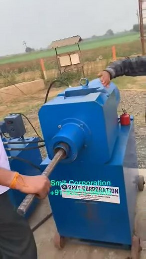 TMT BAR COLD FORGING MACHINE / Cold Forging machine / Rebar cold forging and threading machine