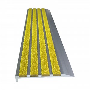 [Hot Item] Bronze Anti Slip Strip Safety Aluminium Brass Stair Nosing