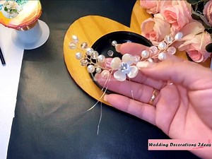 8K views · 603 reactions | How to Make Elegant and Beautiful Bridal Tiara | Wedding Decoration Ideas | Facebook