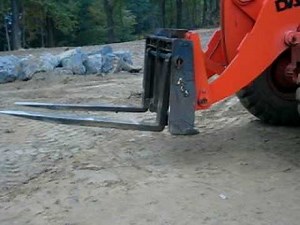 Loader Coupling Up with Fork