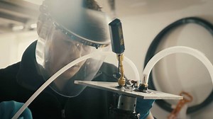 29K views · 40 reactions | In our experience, innovation doesn’t happen in a vacuum. Unless you’re like Cree process technician, Max G., who needed an airtight vacuum to build a homemade sputtering chamber, which applies thin layers of metal on surfaces and is crucial to our LED technology. Naturally, Max decided to #ThinkLikeCree and create his own. How do YOU #ThinkLikeCree? We’d love to hear about your own at-home inventions! | Wolfspeed | Facebook