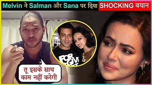 Check-Out Actress Sana Again Makes A Shocking Statement By Sharing & Commenting On Ex-Boyfriend Melvin Louis, Where In her latest live chat, Sana Khaan revealed that ex-boyfriend Melvin Louis had restricted her from working with Salman Khan.Watch Video For Full Update. | Telly Masala