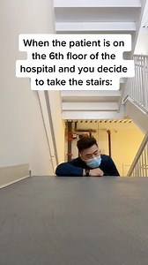 Stairs or elevator? 🤔 #doctor #medical #healthcare #medicine #instagram #insta #reels #student #healthcare #resident #medicalhumor #medicalcomedy #medstudent #patient #medicalschool #hospital #medicalschool #premed #student #study #studying #asian #asia #korea #korean | Doctor Chris
