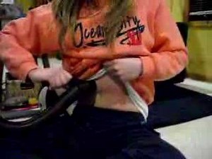 Having fun with a vacuum