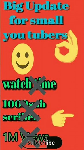 Big Update from you tube #youtubeshorts