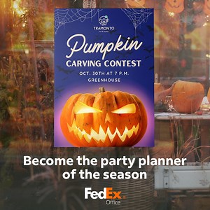 Put the “festive” back in festivities this holiday season with everything from custom décor to personalized goodies for your guests. Start your party prep today at office.fedex.com. | FedEx Office