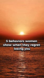 317K views · 917 reactions | 5 Behaviours Women Show When They Regret Losing You #relationshiptips #relationshipadvice #relationship #datingtips #datingadvice #dating #datingcoach #relationshipcoach #relationshipcoaching #crush #attraction #flirt #flirting #motivation #inspiration #life #psychology #psychologyfacts #reels | Joyanima | Facebook
