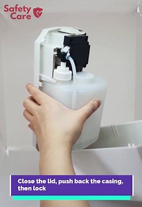 How to fill your automatic dispensers with alcohol :) | Safety Care PH