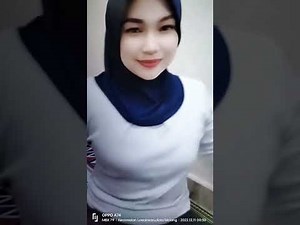 BIGO LIVE JILBAB CANTIK BAJU KETATT