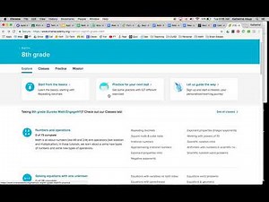 8th Grade Concepts taught during 7th Grade Accelerated Math (CAP)