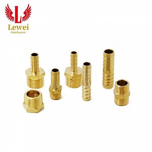 [Hot Item] Brass Hose Barb Fitting NPT G Thread Adapter Brass Barb Fittings