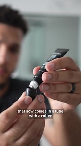 💥NEW Packaging!💥 Our Restoring Eye Serum now comes in a convenient under-eye roller tube! This new packaging makes for a super easy application. To apply, roll gently underneath the eye and around the orbital bone while gently squeezing the tube. Get yours today at brickellmensproducts.com #brickellmensproducts #eyeserum #mensskincare | Brickell Men's Products