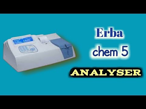 Erba chem 5 semiauto analyser operation