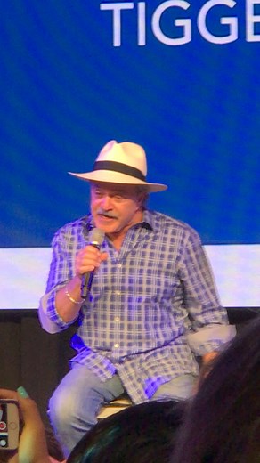 Jim Cummings at the 2017 D23 Expo #JimCummings #Tigger #VoiceArtist #D23Expo #AnaheimConventionCenter #TiggerTuesday #DisneyOver50 | DisneyOver50