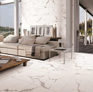 [Hot Item] White Carrara Matt Porcelain Floor Tile (Rustic Tile 600*600 mm)