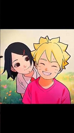BoruSara family 😅#boruto #sarada #borusara #borutonextgenerations #family #naruto #animeshorts