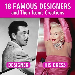 51K views · 450 reactions | 18 Famous Designers and Their Iconic Creations | CelebRatings | Facebook