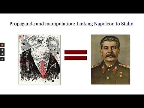 Propaganda and manipulation on Animal Farm