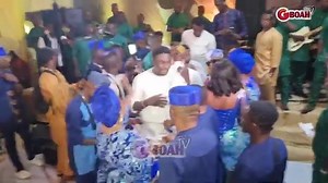 195K views · 6K reactions | Boss! Lizzy Anjorin Make Surprise Appearance At Adeniyi Johnson &Seyi’ Naming As She Sprays Millions | GboahTv | Facebook