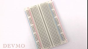 DEVMO 3pcs 400 Ties Mini Solderless Breadboard Universal 400 Contacts Solderless Breadboard 400 Points Prototyping Shield for Electronics Testig DIY