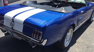 9.4K views · 32 reactions | Hello Sexy 1966 Mustang convertible. 289 OD 4 speed auto AC PS PDB Power Top. Bucket seats Gorgeous Cobalt Blue www.redlinemusclecars.com Fred 580 221-4326 $29,750 very Nice 21180 US Hwy 70 Wilson Ok 73463 | Red Line Muscle Cars | Facebook