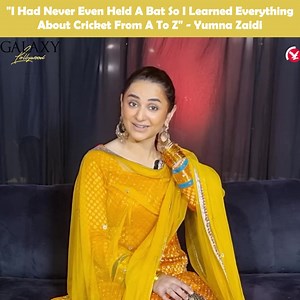 65K views · 4.6K reactions | Yumna Zaidi talks about her upcoming movie debut "Nayab", in which she plays the character of a cricketer, hence requiring her to learn as much as she could about the sport and its terminologies. #YumnaZaidi (: @indyurdu) | Galaxy Lollywood | Facebook