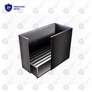 [Hot Item] Decoration outdoor Metal Large Garden Flower Pot Aluminum Planter for Australia Projects