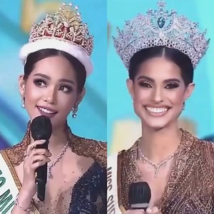 97K views · 3.1K reactions | INTERNATIONAL & SUPRANATIONAL Bint Sireethorn Miss International 2019 & Karla Guilfu Miss Supranational 2021 1st runner-up during Puteri Indonesia 2022 coronation night | Missosology | Facebook