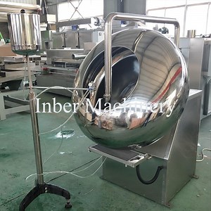 [Hot Item] Multi-Function Chocolate Almonds Nuts Coating Pan Peanut Sugar Candy Coating Machine