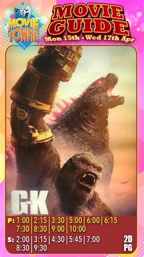 2.9K views | Movie Schedule Check out our awesome schedule with all your favorite movies! Our concessions area would be open to enjoy all your favorite eats and drinks too! We hope to see you there ❤️Immerse yourself in pure movie magic at MovieTowne  It’s all happening here!#movietowne #movietownetrinidad #movietime #movieschedule | MovieTowne Trinidad | Facebook