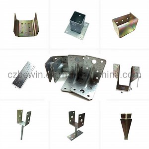 [Hot Item] Hot DIP Galvanized Concrete Bolt Down Post Saddle Bracket