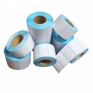 [Hot Item] Free Sample Blank Waterproof Custom Logo Direct Thermal Shipping Label Printing Barcode Label Self Adhesive Paper Label Sticker