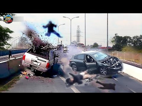 100 terrifying traffic accidents in 2025 captured by dashcams! 03