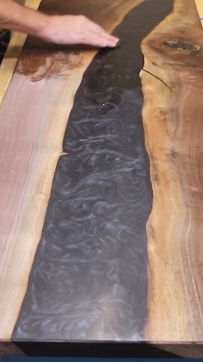 DIY Kitchen Island wirh Epoxy River Top #DIY #woodworking #epoxy | Jonny Builds