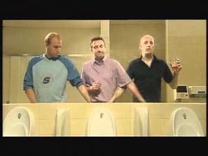 Not Going Out & The Sketch Show - Lee Mack Urinal Sketch with Tim Vine & Jim Tavaré - HILARIOUS