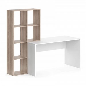 [Hot Item] Simple Home Office Study Desk with Bookshelf 0656