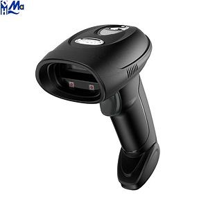 [Hot Item] 9566 Handheld Wired 1d 2D Qr Bar Code Reader Wireless Laser Barcode Scanner for Receipt Cash Register Inventory Bank Cheque