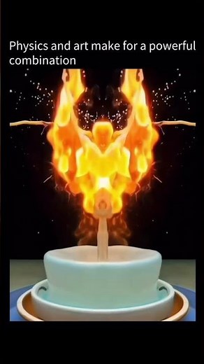 This Fire Vortex Experiment is Pure Magic! 🔥 #ScienceExperiment #FireVortex #Satisfying