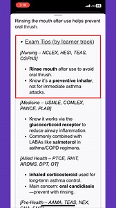 The Corticosteroid That Reduces Inflammation in Airways 🌬💊 Search Medical Findings in the App Store for free and master your pharmacology knowledge today! #Pharmacology #PharmApp #MedicalEducation #NCLEX #NCLEXPrep #NursingStudent #FutureNurse #MedSurg #PharmacologyForNurses #NCLEXPharmacology #MedicalStudent #USMLE #PharmacyStudent #PharmacologyForPharmacists #DrugInteractions #SideEffects #MedicationSafety #USA #Viral #StudyHack | RNpedia.com