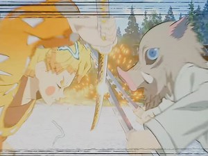 Zenitsu vs Inosuke Very hard Fight | Awesomeboygaming