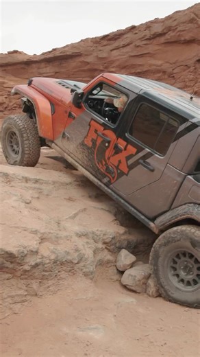 Would you want me to spot? Guiding the FOX crew through the pickle trail in Moab. This audio recording is a bad idea! 😂 Check out the full video on my YouTube https://youtu.be/58FxLzIQDjk?si=BFWkvqwSkGIkwgL5 #moab #jeep #offroad | Casey Currie