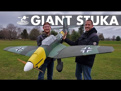 Giant DIY WWII Stuka!